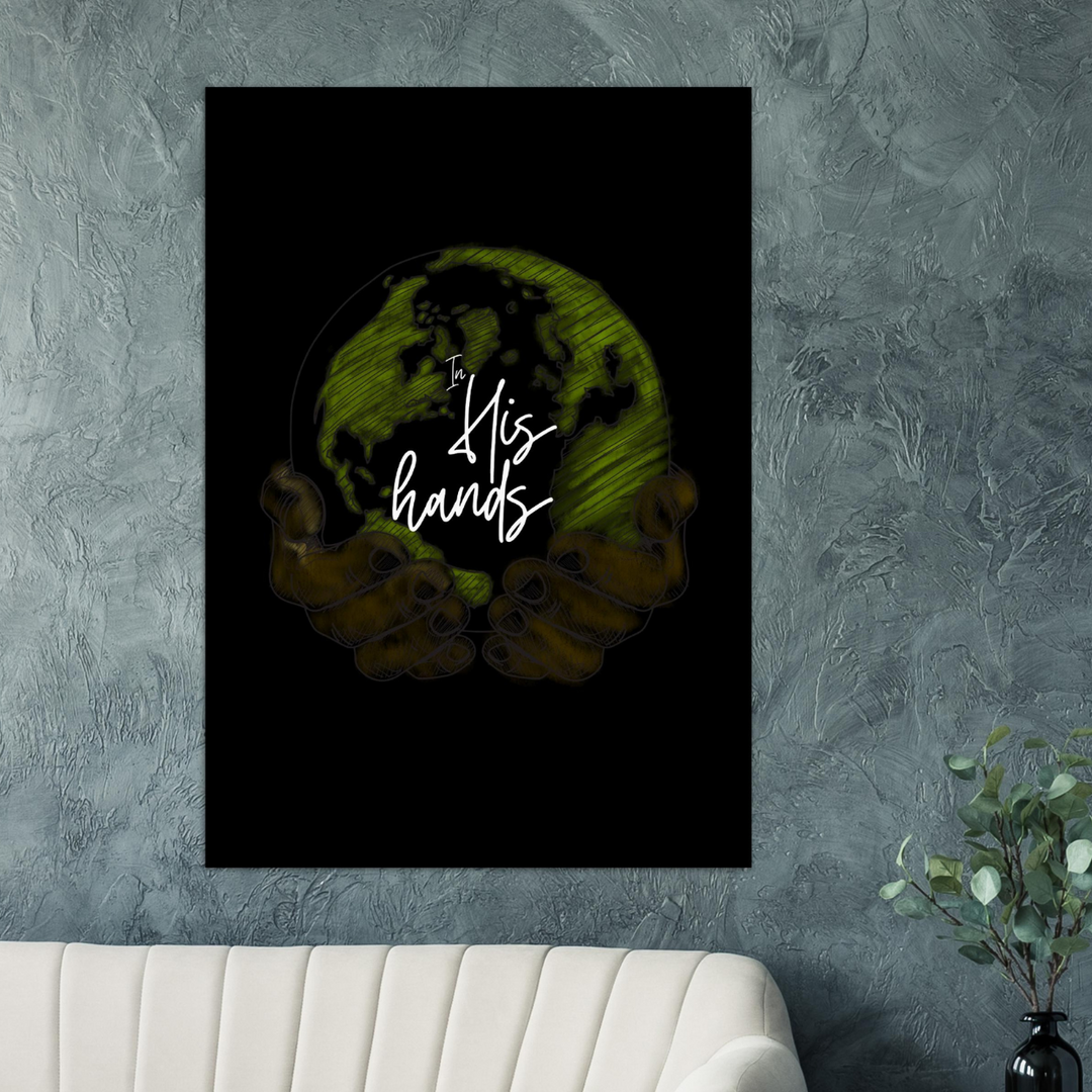 In His Hands Poster