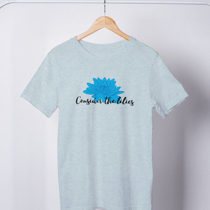 Blue Lily Tee - Emerald Promise