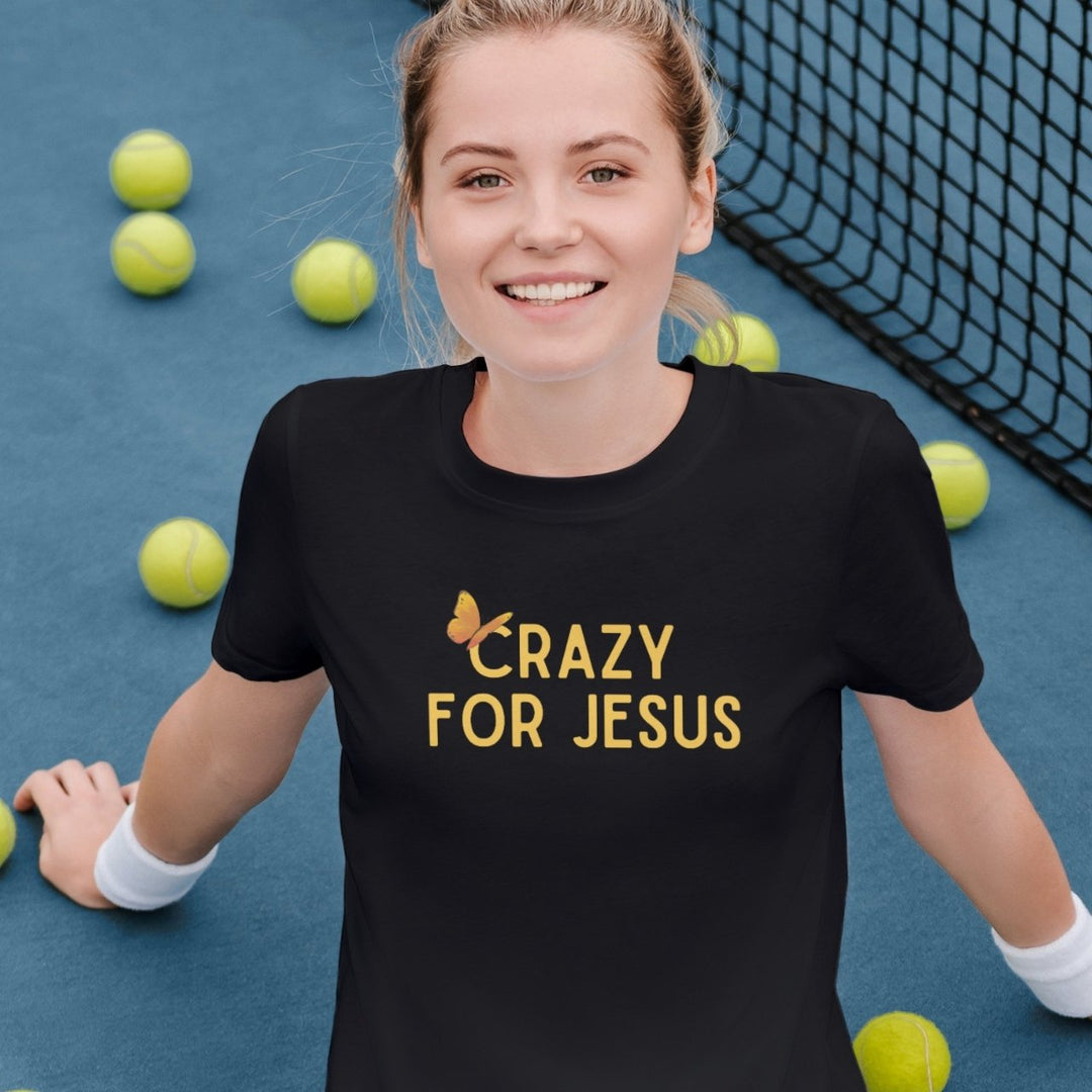 Crazy 4 Jesus Tee - Emerald Promise