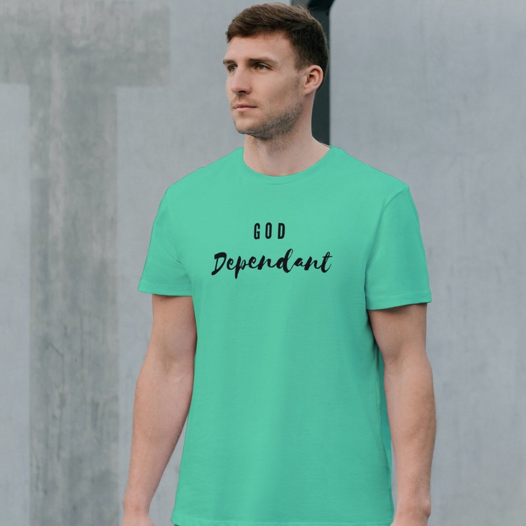 God Dependant Tee - Emerald Promise