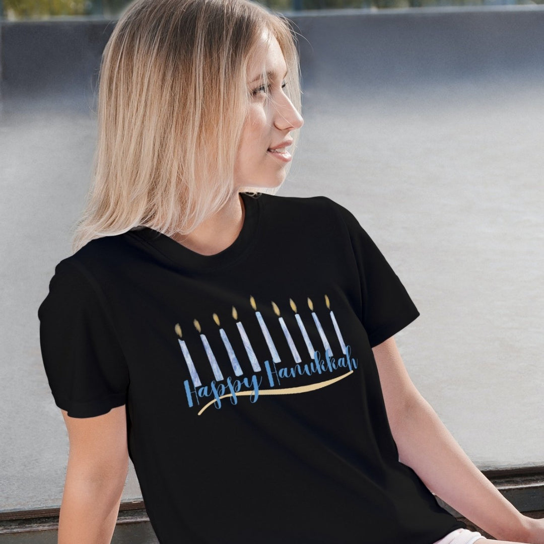 Happy Hanukkah Tee - Emerald Promise