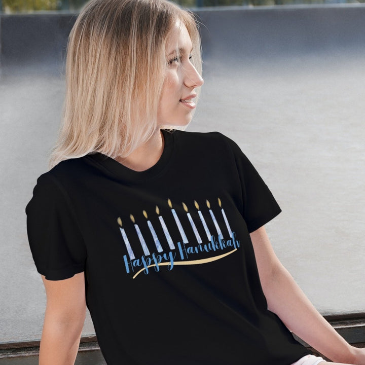 Happy Hanukkah Tee - Emerald Promise