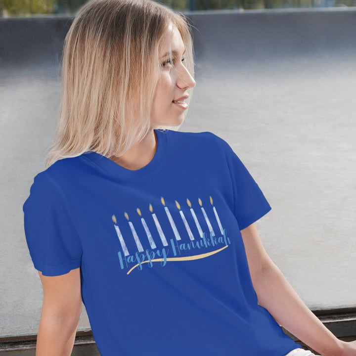 Happy Hanukkah Tee - Emerald Promise