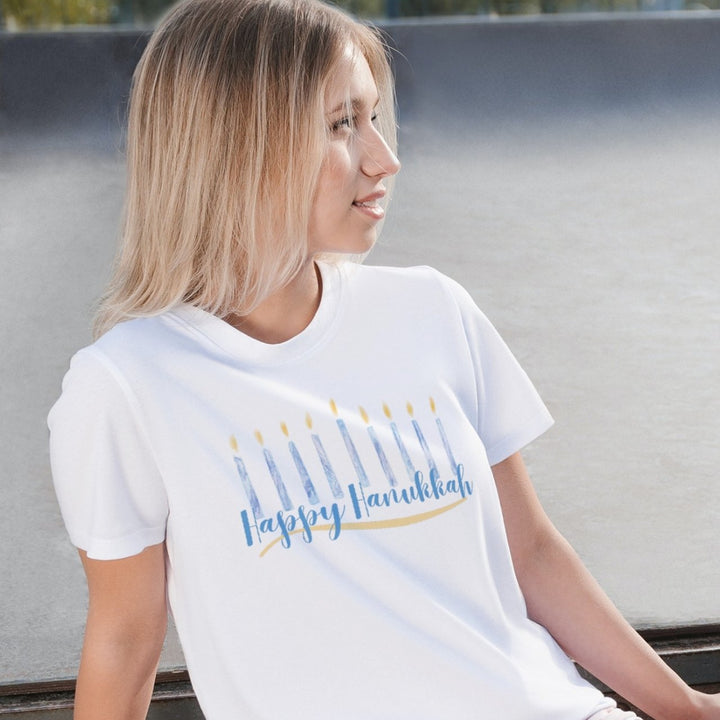 Happy Hanukkah Tee - Emerald Promise