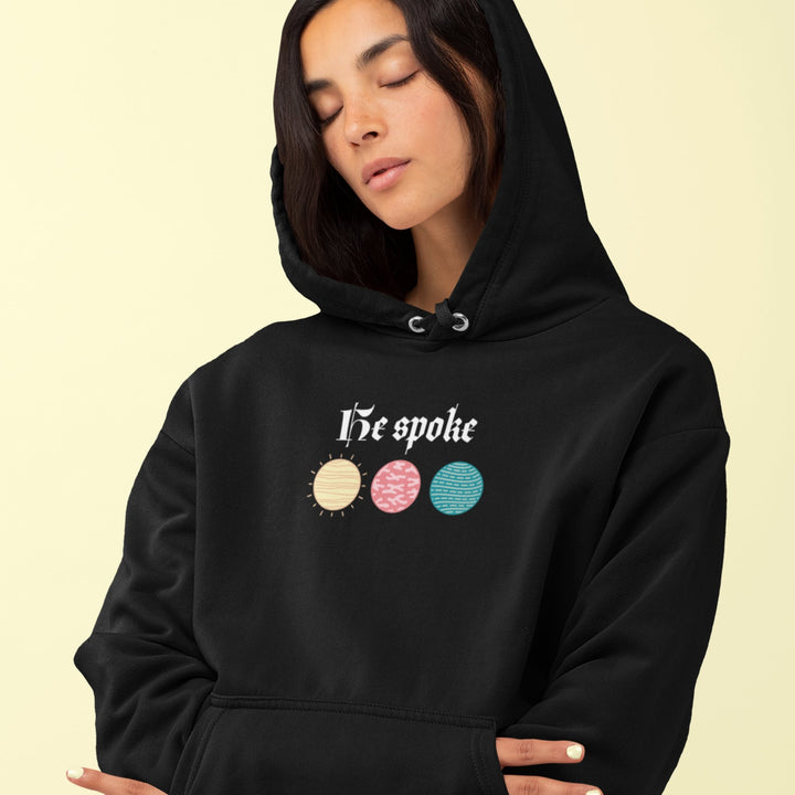 He Spoke Hoodie - Emerald Promise