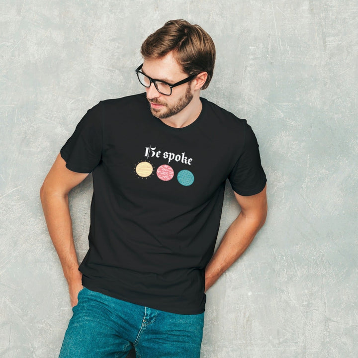 He Spoke Tee - Emerald Promise