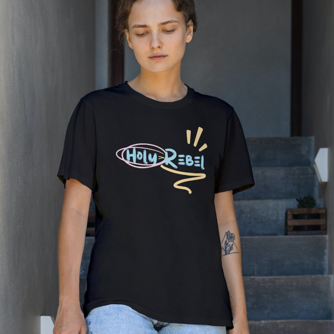 Holy Rebel Tee - Emerald Promise