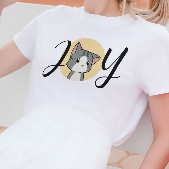 Joy w/ Whiskers Tee - Emerald Promise