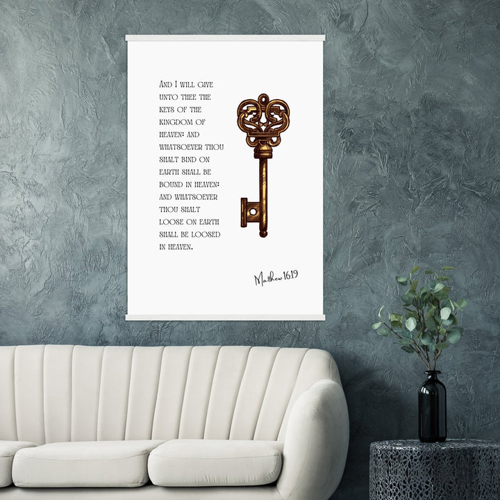Key Poster & Hanger - Emerald Promise