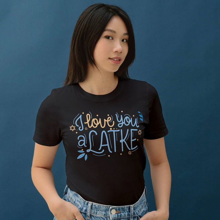 Latke Tee - Emerald Promise