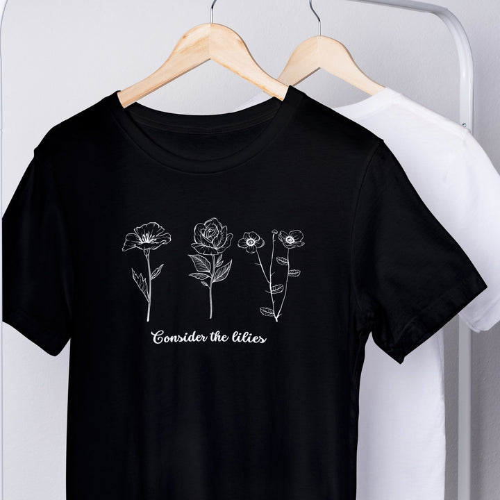 Lilies Tee - Emerald Promise