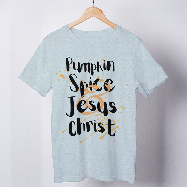 Pumpkin Spice & Jesus Christ Tee - Emerald Promise