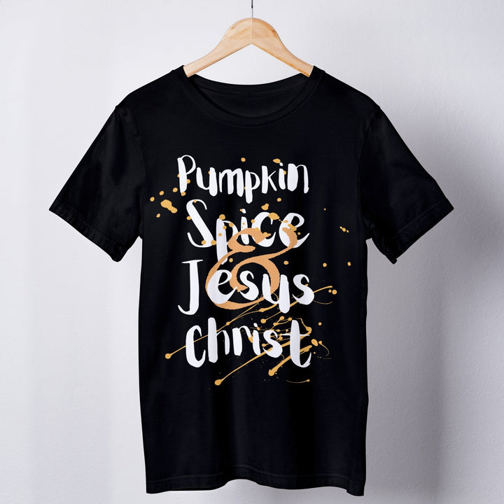Pumpkin Spice & Jesus Christ Tee - Emerald Promise