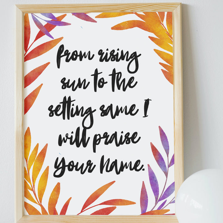 Praise Your Name Digital Art
