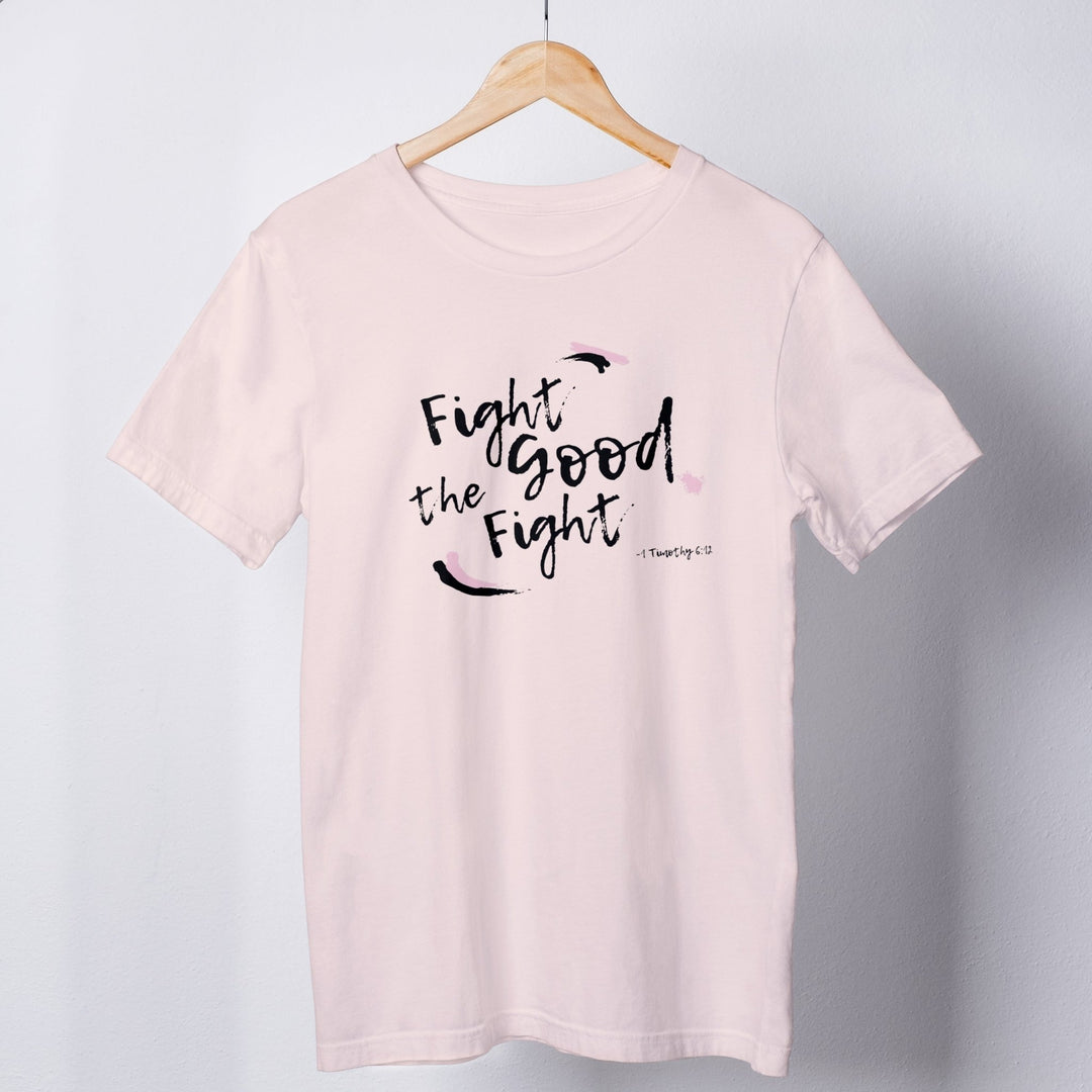 the Good Fight Tee - Emerald Promise