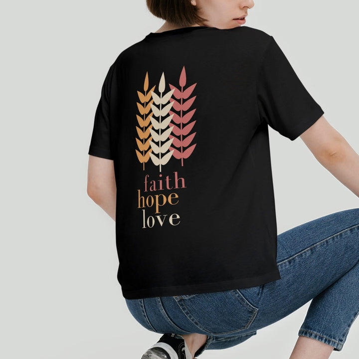 faith, hope, & love Tee - Emerald Promise