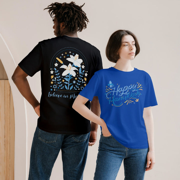 Hanukkah Miracles Tee - Emerald Promise