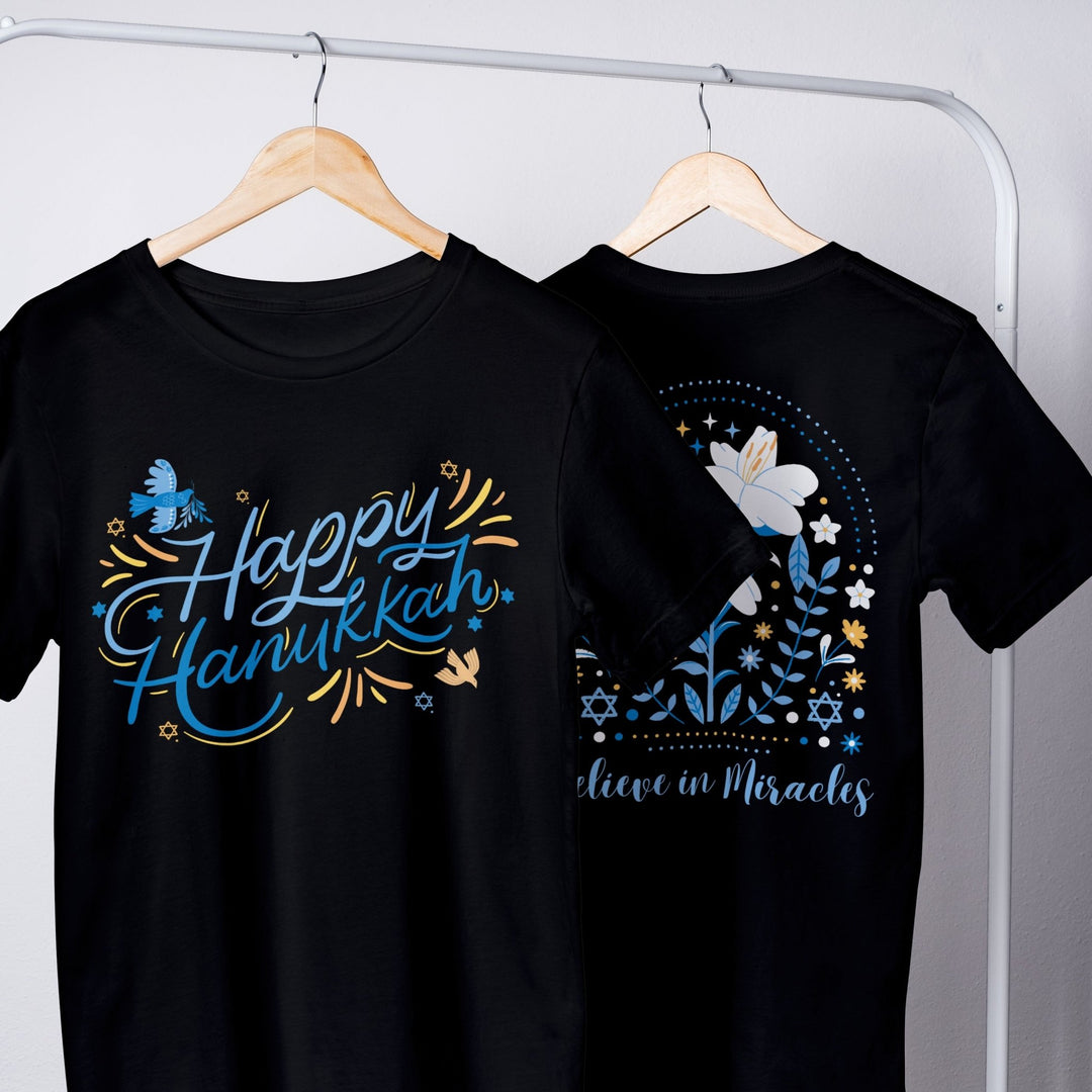 Hanukkah Miracles Tee - Emerald Promise