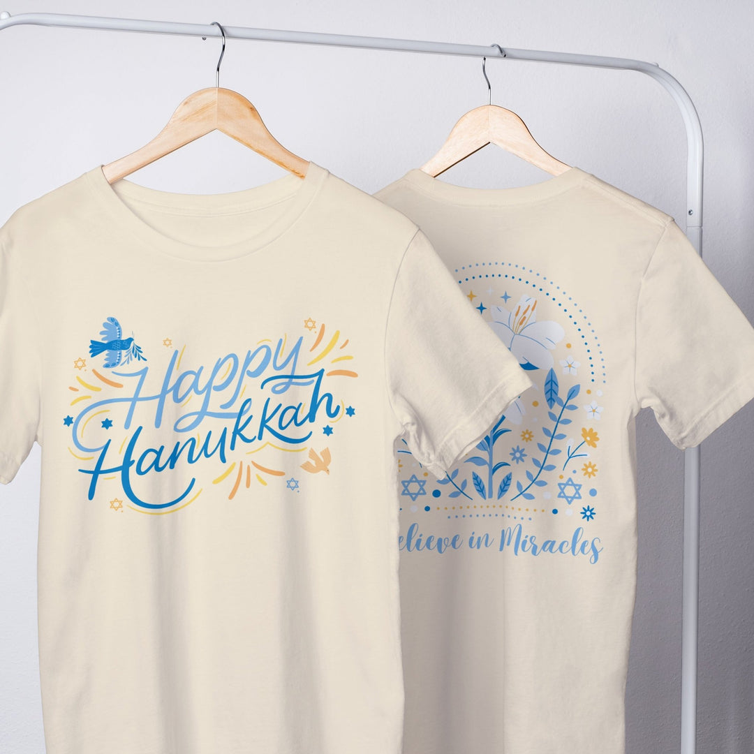 Hanukkah Miracles Tee - Emerald Promise