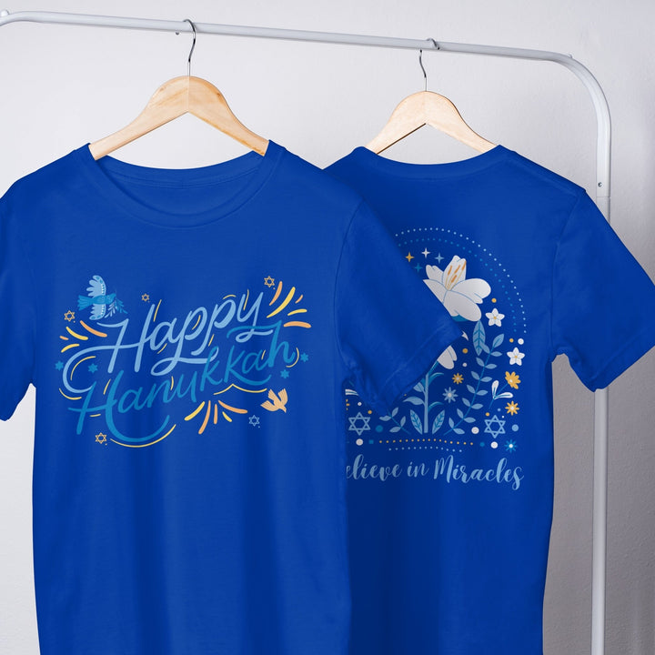 Hanukkah Miracles Tee - Emerald Promise