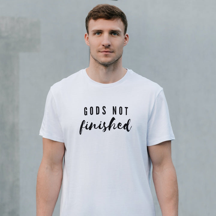 He's not Finished Tee - Emerald Promise