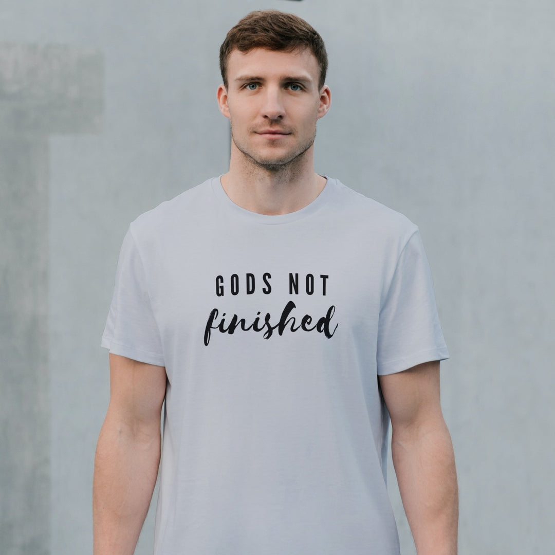 He's not Finished Tee - Emerald Promise