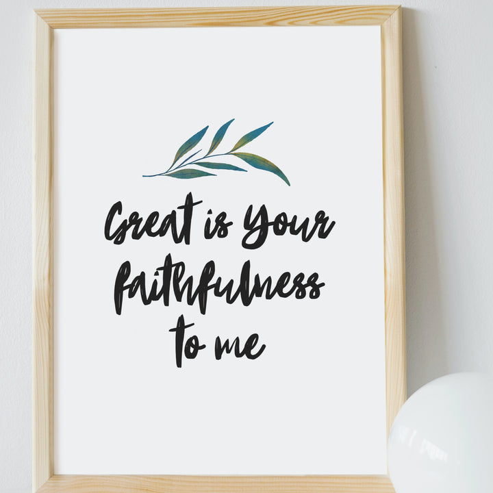 Great Faithfulness Digital Art